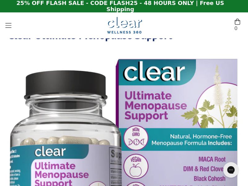 Clear Ultimate Menopause Support