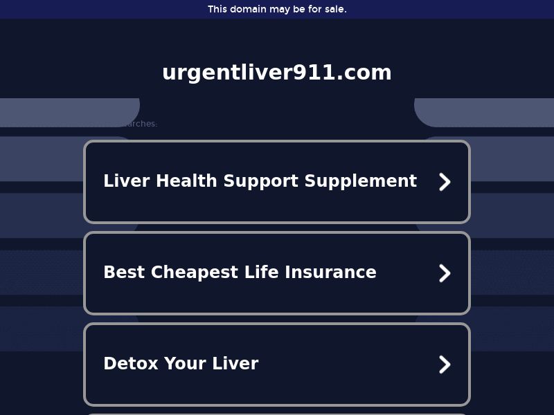 Urgent Liver 911 - CPS (US,CA,UK)