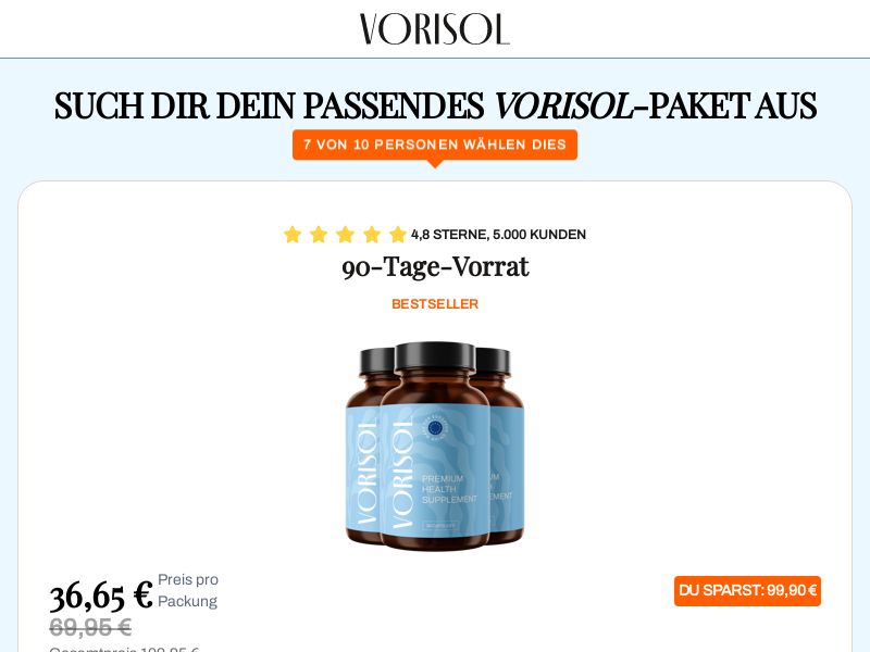 DTC - Vorisol - DE/AT/CH/SE/NL/DK