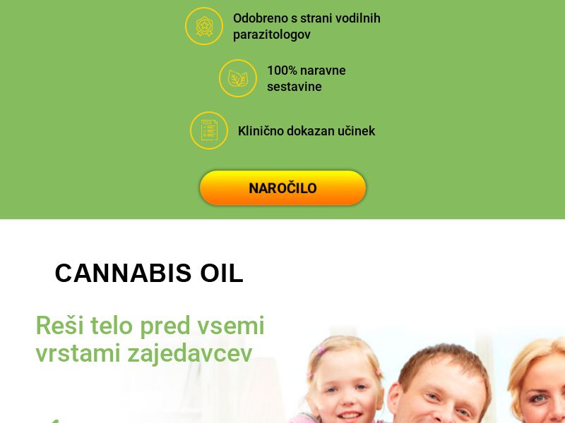 Cannabis Oil SI (parasites)