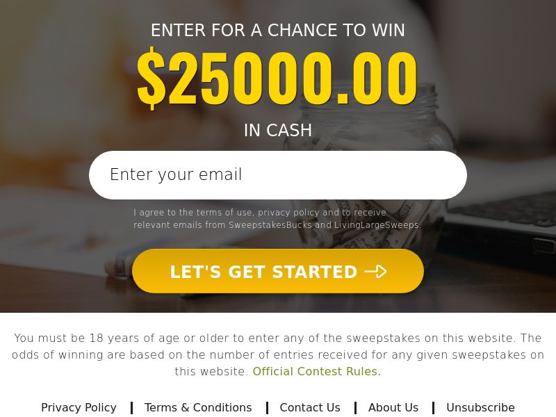 TM SweepstakesBucks - Win $50K Cash_CPL SOI_US_Incent Allowed