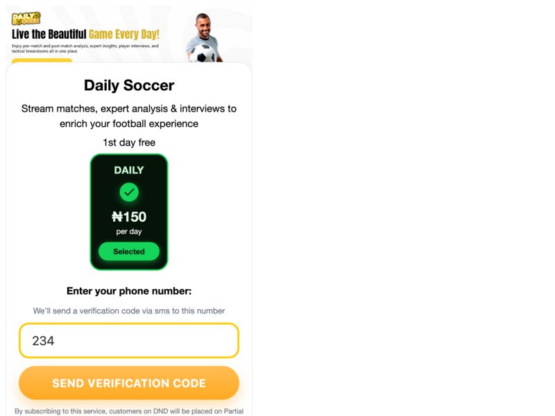 Daily Soccer Evina MTN
