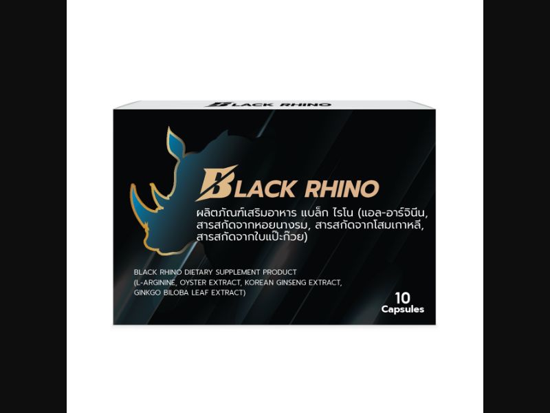 Black Rhino - capsules for potency