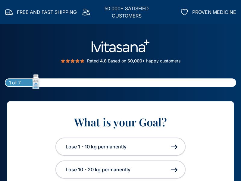 ! NEW OFFER - Ivitasana Diet High CTC - DTC [IE] (Banner,Native,Social,Search,SEO,PPC,Push,Brand Bidding,Shopping) - CPA 