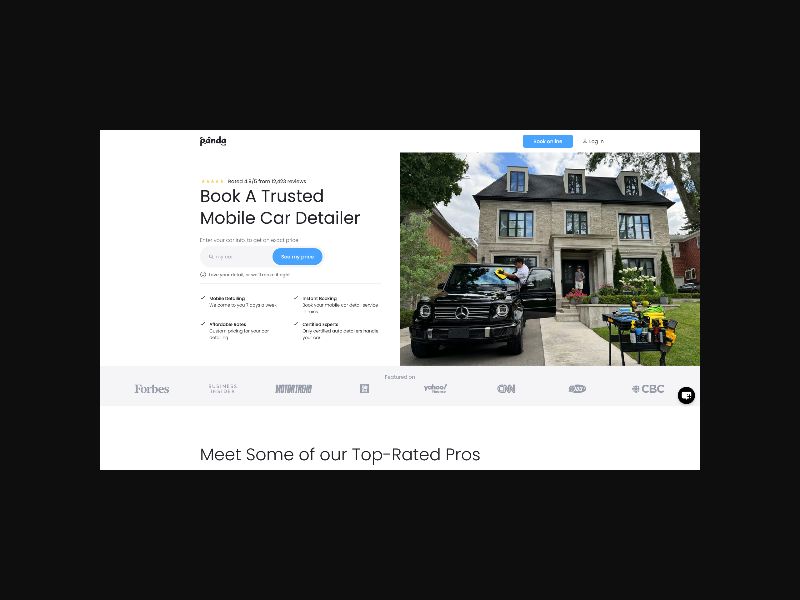 Panda Hub - Mobile Car Detailing - RevShare (US,CA)
