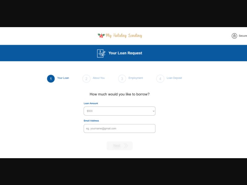 [WEB+MOB] MyHolidayLending /US [Approval Required] 