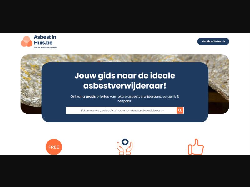 [WEB+MOB] Asbestinhuis – Asbestos removal /BE(NL) SOI [Approval Required]