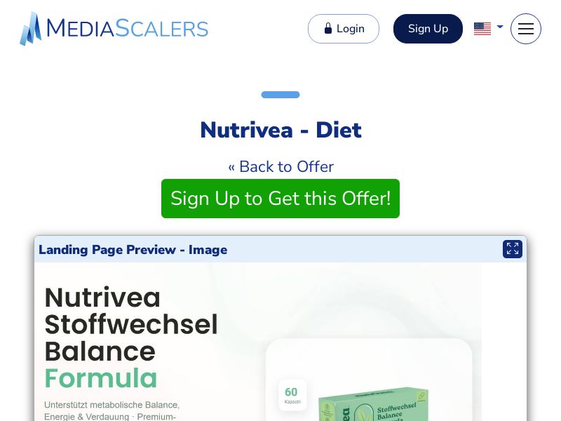 Nutrivea - Diet {+DTC} (Event Tracking) [CH, IT]