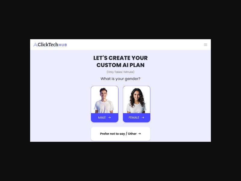 Clicktech Hub - Learn with AI - $1 Trial - CPS (US,CA,UK +more)