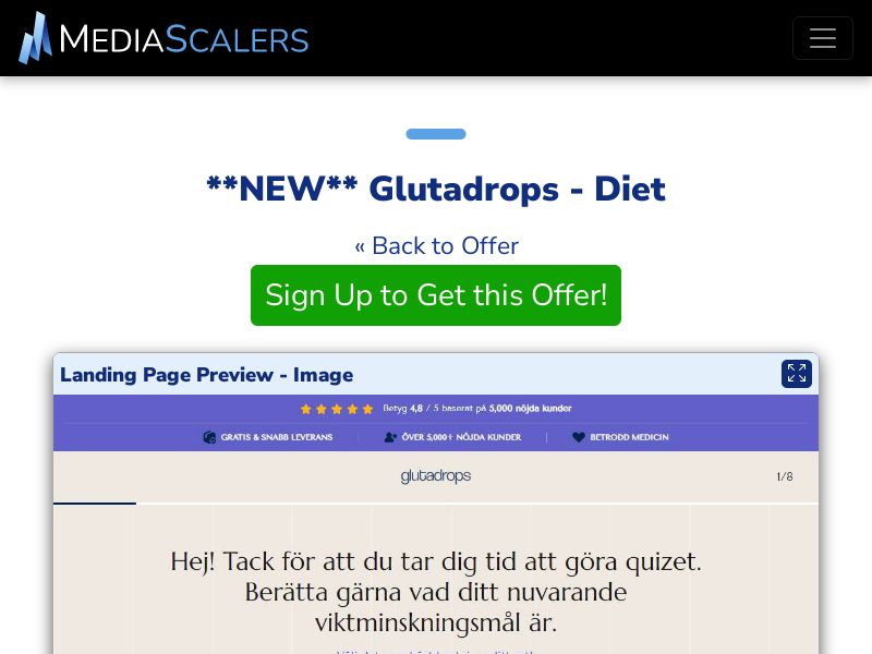 Glutadrops - Diet {+DTC, Quiz} [SE]