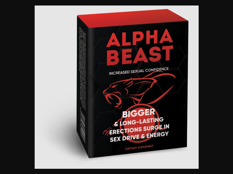 Alpha Beast - capsules for potency | low price
