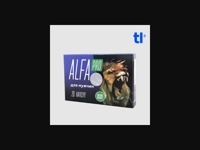 AlfaPro 689 TL - potency - CPA - COD - nutra