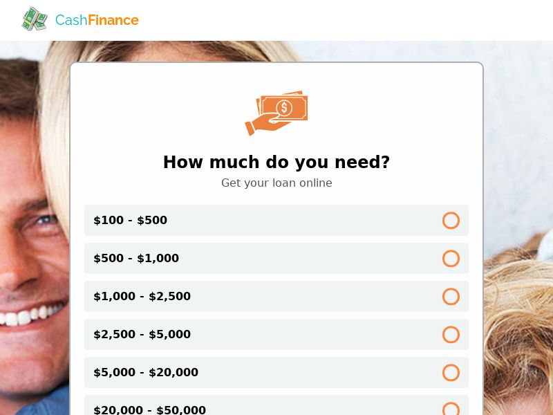 Finance - Cash Finance US - RevShare %