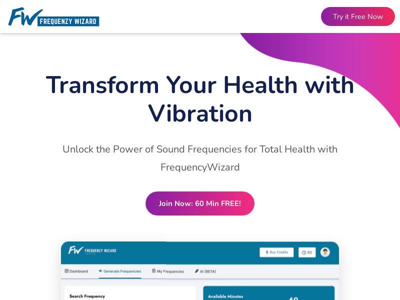 Transform Your Health with Vibration | FrequencyWizard | US