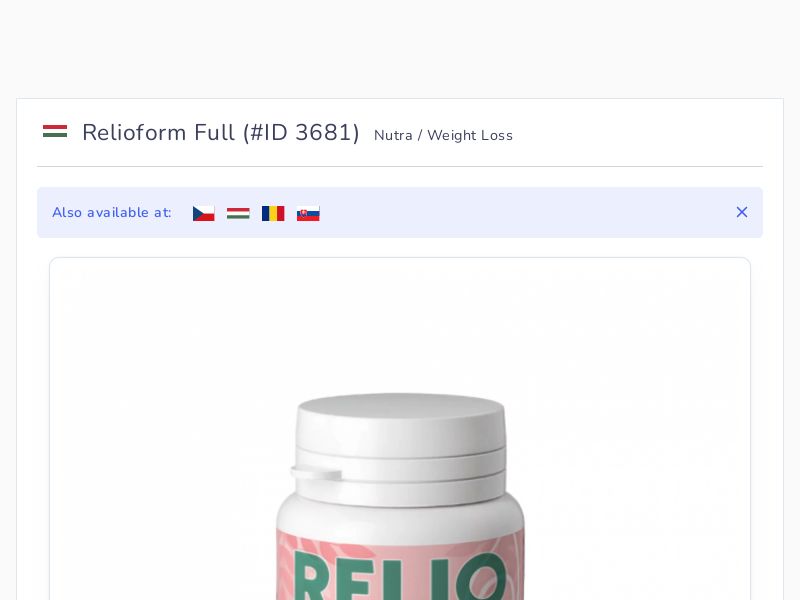 Relioform Full