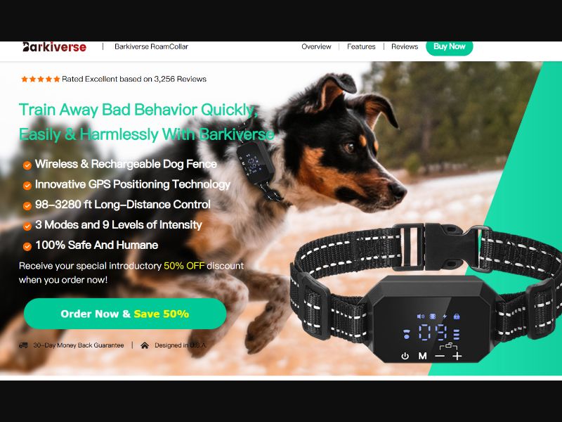 [WEB+MOB] GPS Dog Fence Collar - CTC $139.99 /US