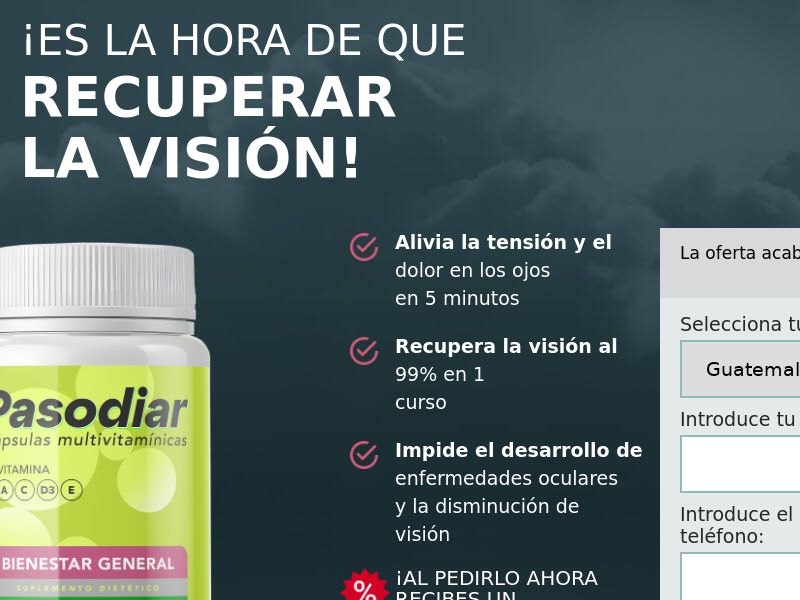 Pasodiar 179 GTQ - vision