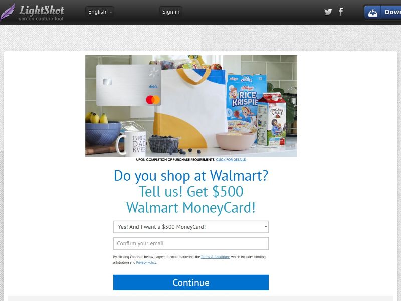 FCB $500 Walmart Money Card - CPL | US