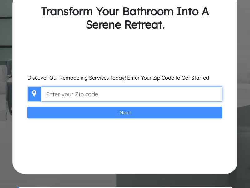 Bath4u Bathroom Installers - US - CPL - Desktop/Mobile - Paid Social (Pre-approval required)