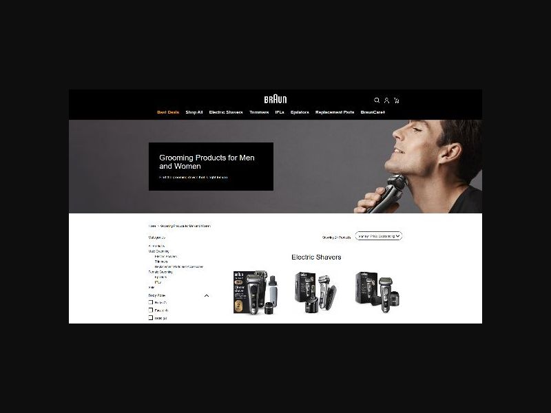 Braun - Grooming Products - RevShare (US)
