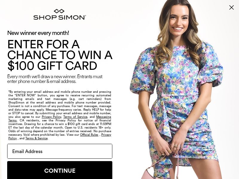 Shop.simon.com Ecommerce CPS - United States 