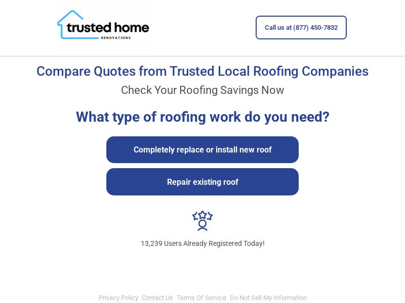 Trusted Home Renovations - Roofing - Revshare | US