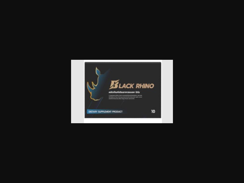 Black Rhino - capsules for potency
