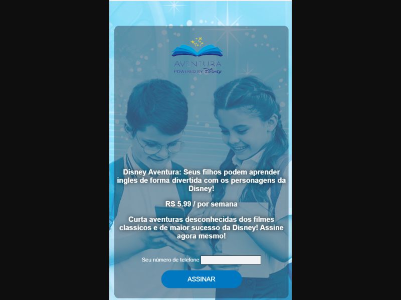 [MOB] Disney Aventura /BR [TIM] PIN