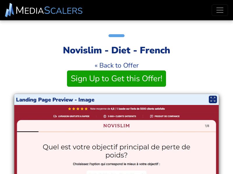 Novislim - Diet - French {+DTC, Quiz} [FR, BE, CH]
