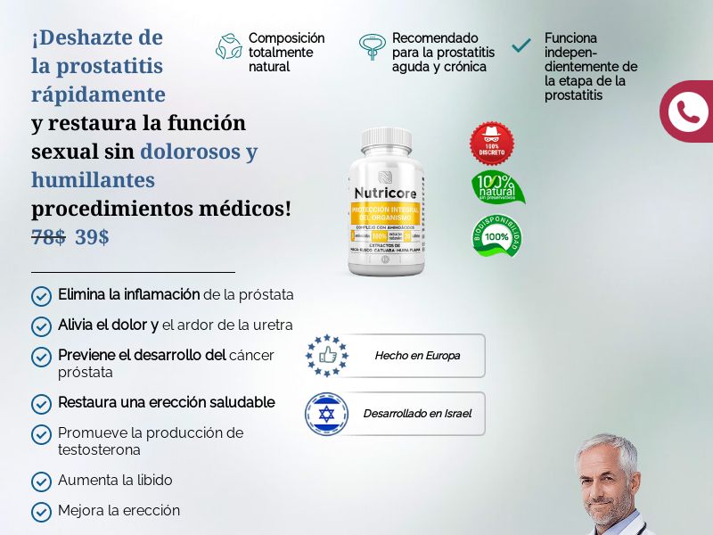 Nutricore PA - prostatitis