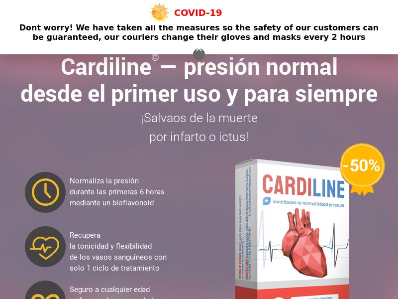 CardiLine PA - PRESSURE STABILIZING PRODUCT