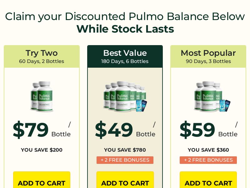 Pulmo Balance SS - US/INTL