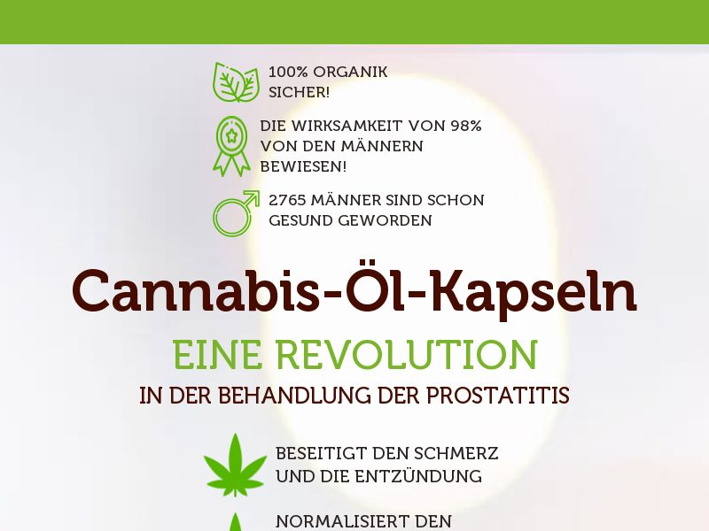 Cannabis Oil AT (prostatitis) - 29 EUR
