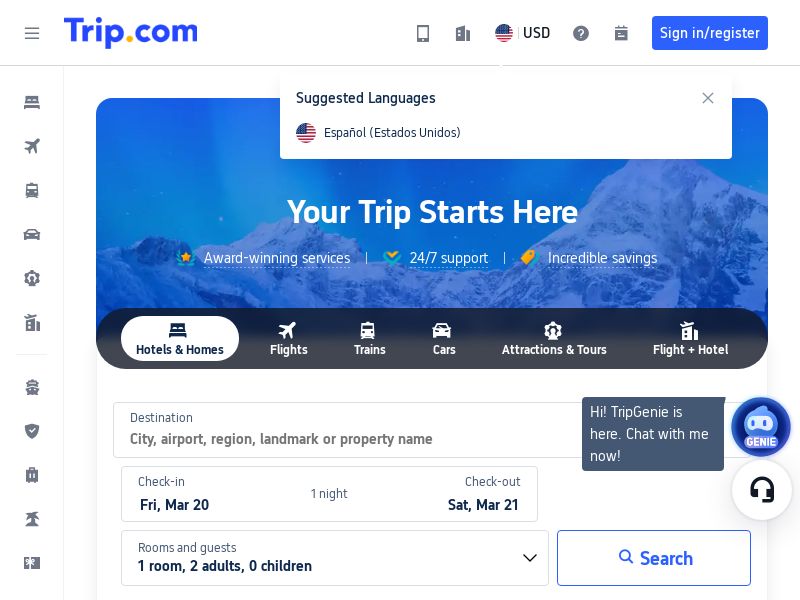 [WEB+MOB] Trip.com /International (243 geos) Revshare up to 4.4% [Approval Required]