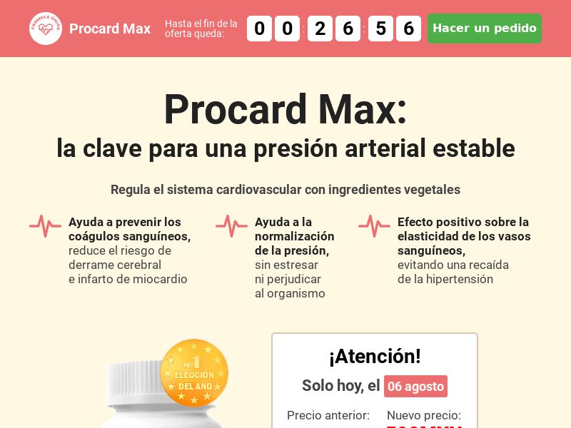 PROCARD 590 MXN - hypertension