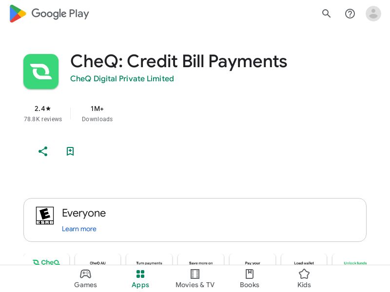 Cheq Android Mobile CPFT - India