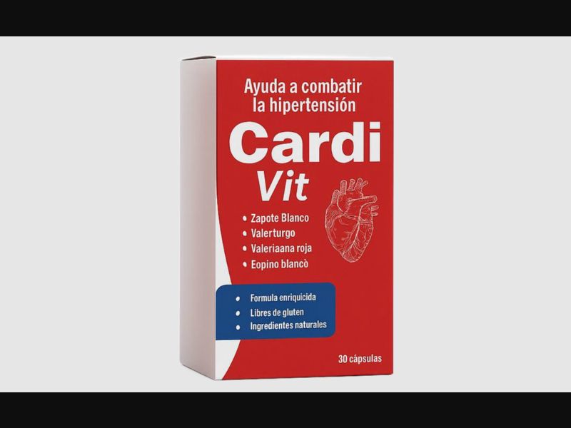 Cardivit - capsules for hypertension