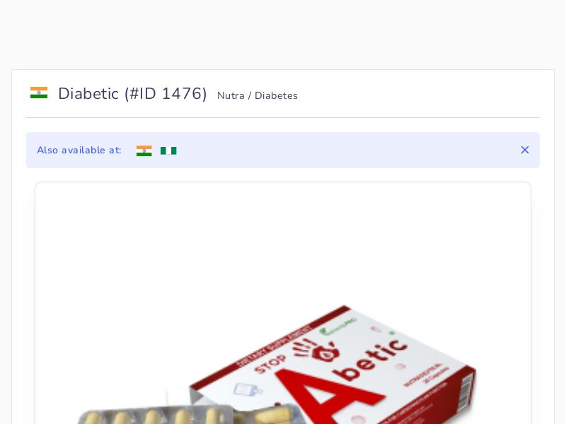 Diabetic
