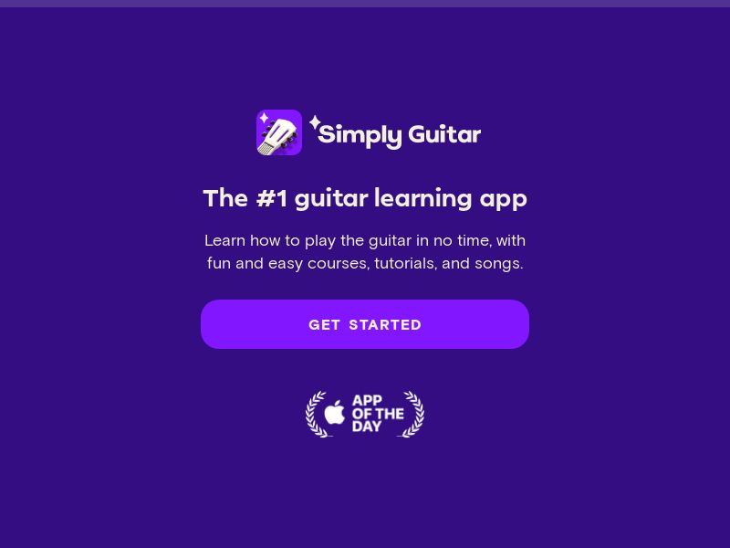 Simply Guitar CA UK NZ FR ES US AU DE NL [DUPLICATED]