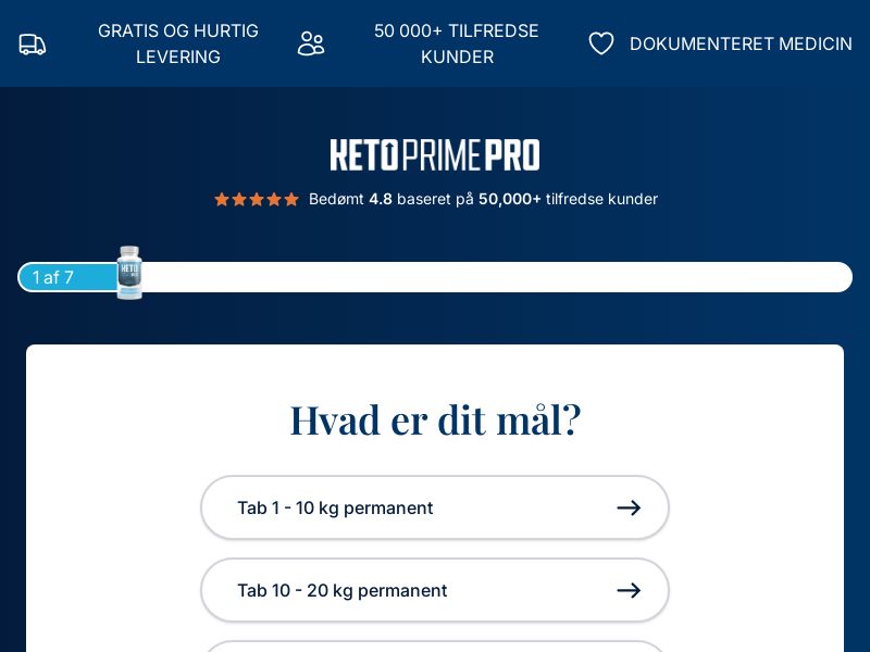 Keto Prime Pro | DK | Landers