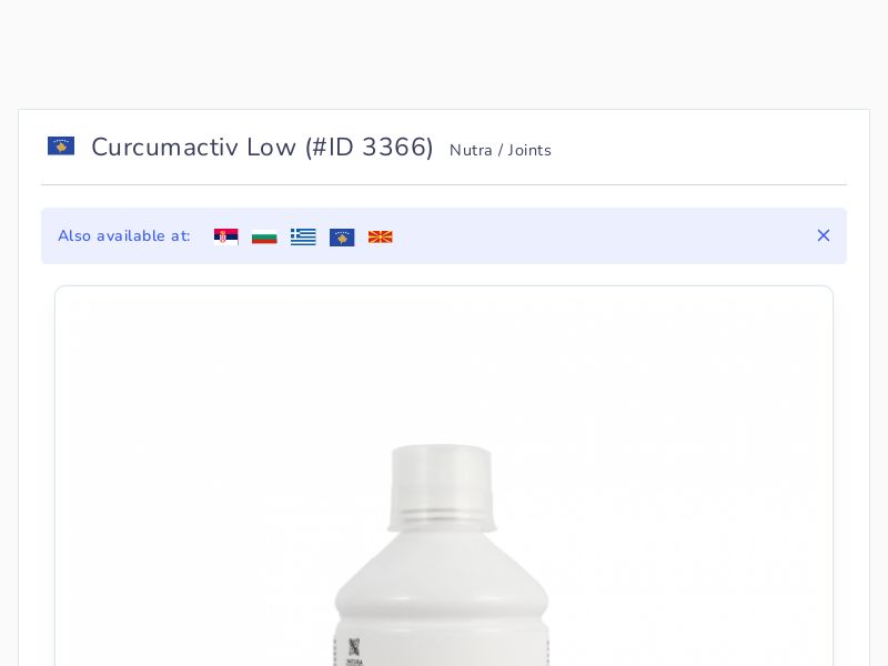 Curcumactiv Low