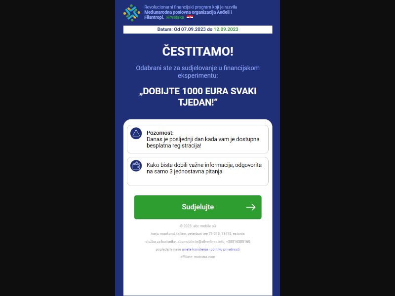 [MOB] Quiz Financial Experiment /HR Click2Call *FB/TT Pixel* ★Top