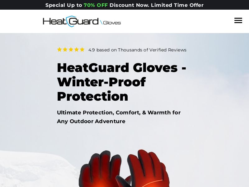 ! NEW OFFER - HeatGuard Gloves - Product Page [US,DE,AT,FR] (Social,Banner,Native,Push,SEO,Search,Brand Bidding) - CPA