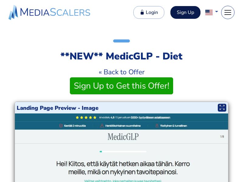 MedicGLP - Diet {+Quiz, DTC} [FI]
