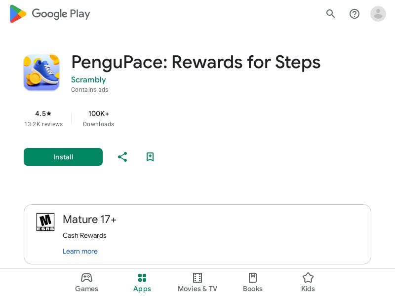 PenguPace - US - Android - CPA - Paid social, content