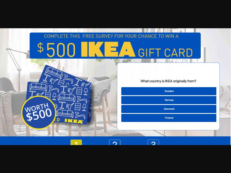 UK - Quiztionnaire - Ikea Giftcard - (CPL)