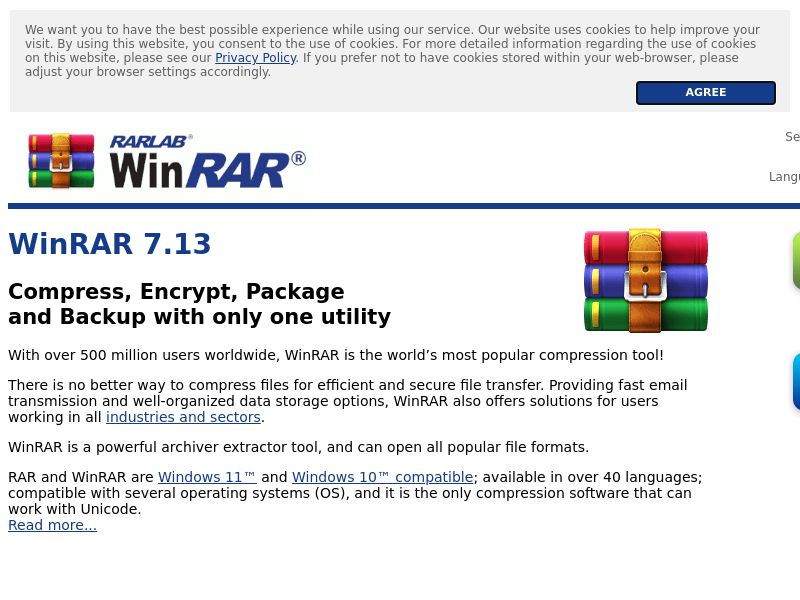WinRAR | File Archiver WW