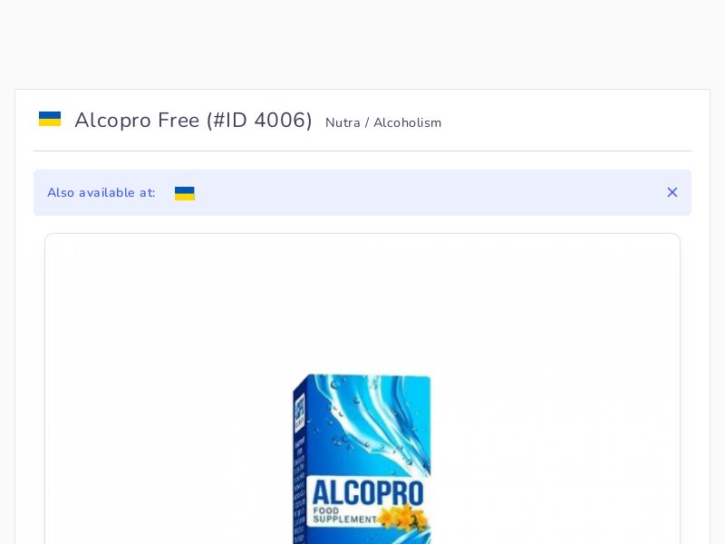 Alcopro Free