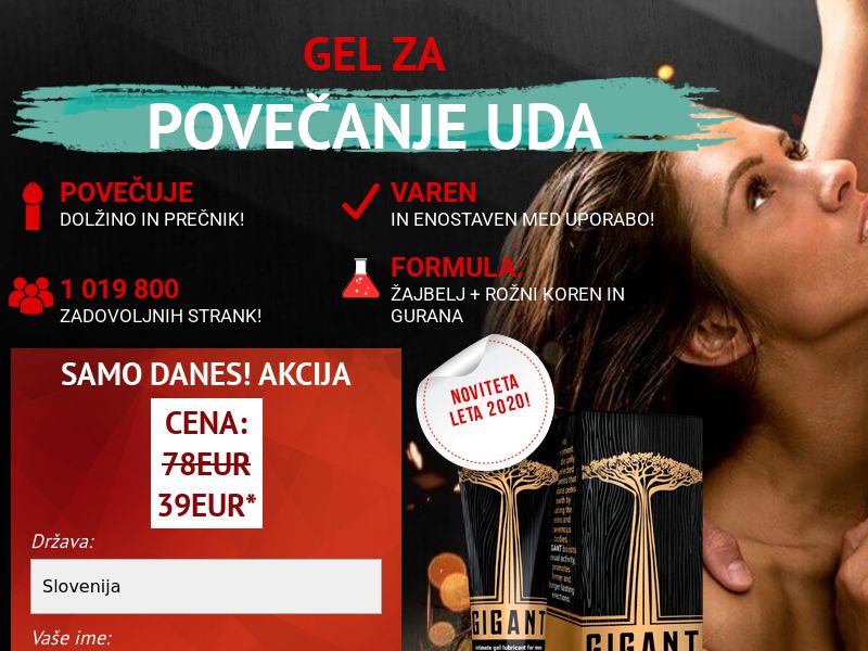 Gigant SI - penis enlargement cream