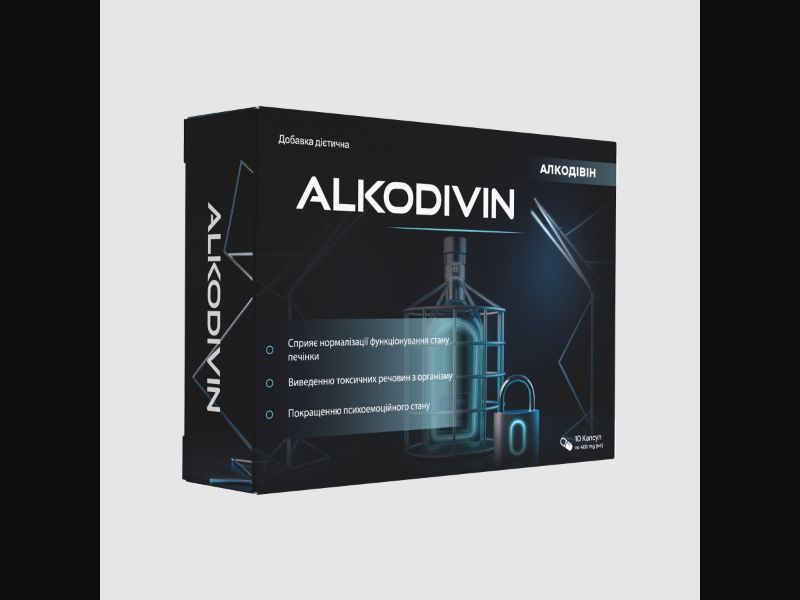 Alkodivin - capsules for alcohol addiction | free